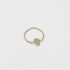 Ring Chained & Skull