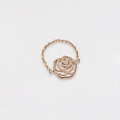 Ring Chained & Rose