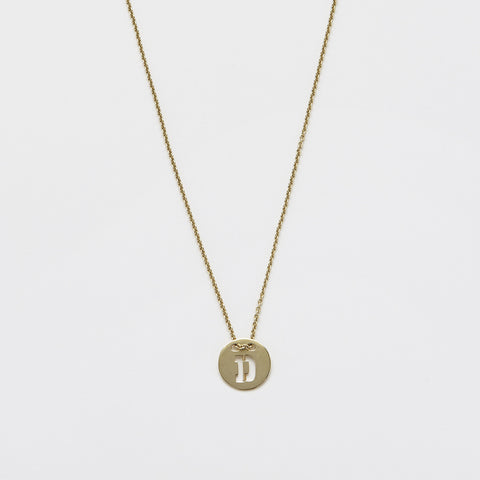 Necklace & Coin and Letter